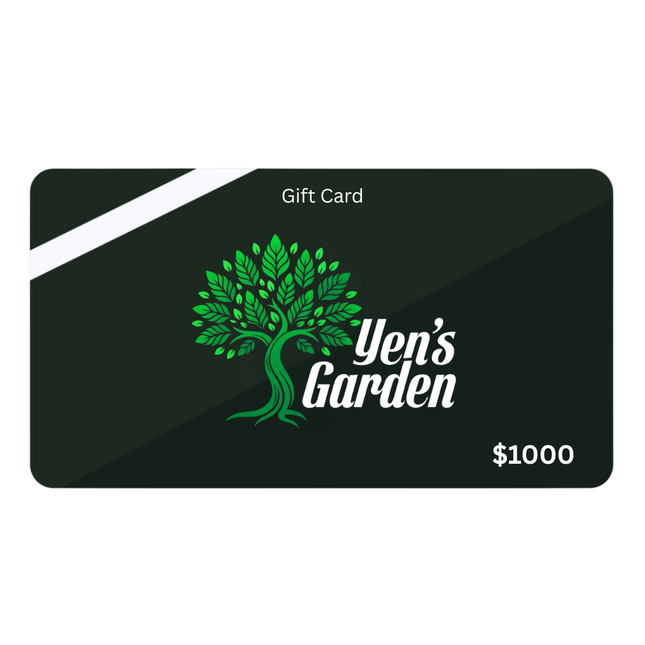 $1000 Yen's Garden Digital Gift Card